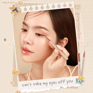 เมลินดา อายไลเนอร์ หัวพู่กัน ติดทน กันน้ำ กันเหงื่อ Meilinda Fixing Ink Pen Liner MC 3116 0.65 g.