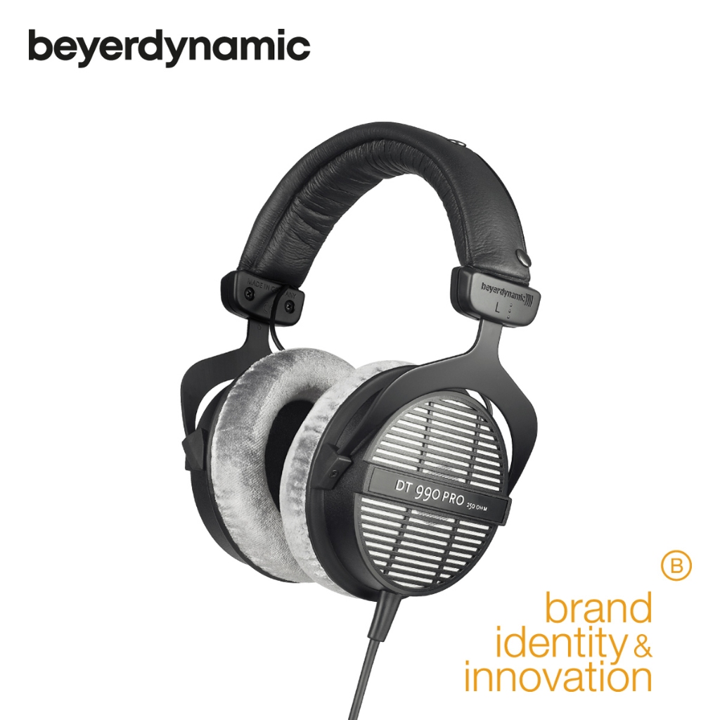 beyerdynamic DT 990 PRO Studio headphones for mixing and mastering 250 ohms (open)