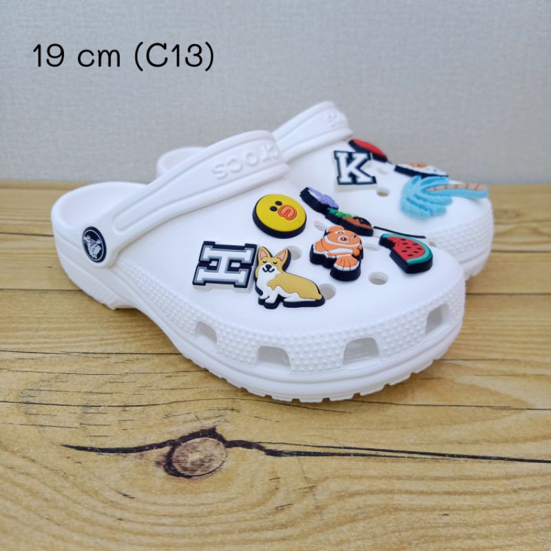 รองเท้าเด็กมือสองสภาพใหม่ - crocs/Size 19 ซม. (C13)