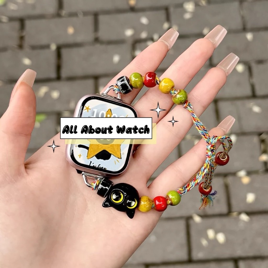 สายนาฬิกา สร้อยข้อมือหินทะเล The Beach ใช้ได้กับ Smart Watch  9 8 7 6 5 4 3 2 1 Se Ultra และ รุ่น CD