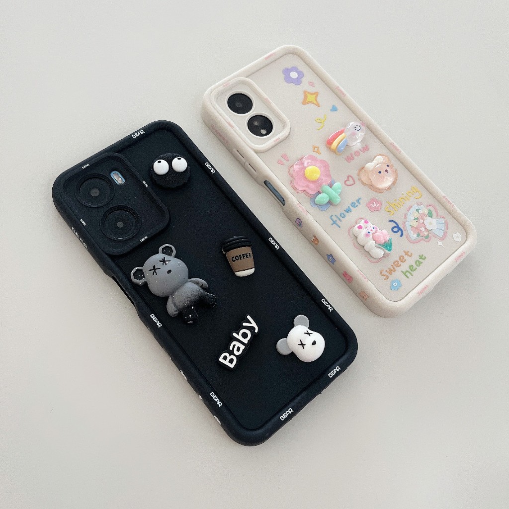 case VIVO Y02S เคสการ์ตูนนูน3D เคสวีโว่ v29 V30 V30PRO Y03 Y02S Y12 Y15 Y17 Y17S Y20 Y21 Y12S Y20S Y33T Y27 Y36 Y21S Y21