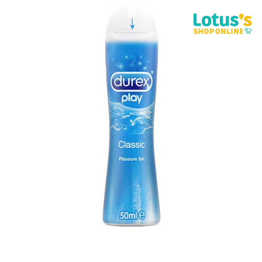 ดูเร็กซ์ เพลย์ คลาสสิค เจลหล่อลื่น ขนาด 50 มล. DUREX PLAY CLASSIC LUBRICATING GEL 50 ML.