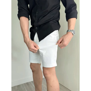กางเกงขาสั้น CHINOผ้ายืด ความยาว 17“-19”