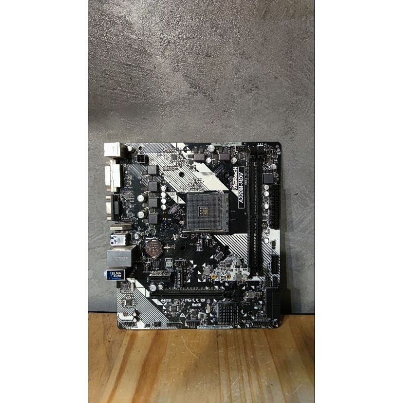 เมนบอร์ด Asrock A320M-HDV R4.0 มือสอง