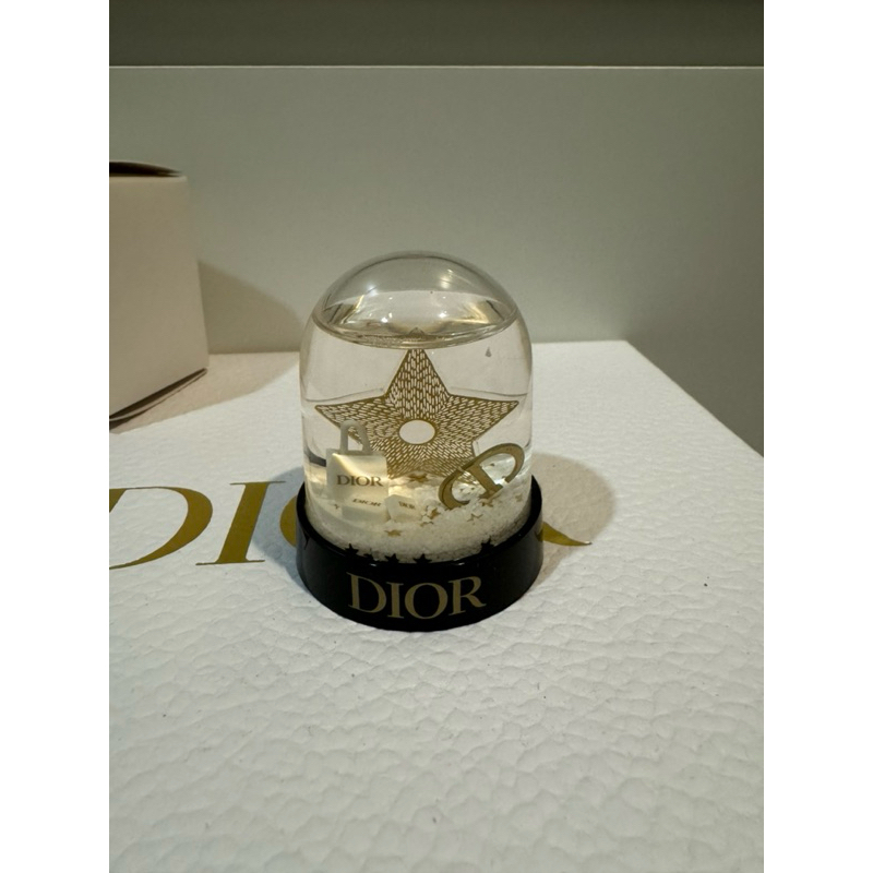 Christian Dior Novelty Snow Globe 2020 Christmas Limited Holiday Dome (Extremely Rare)