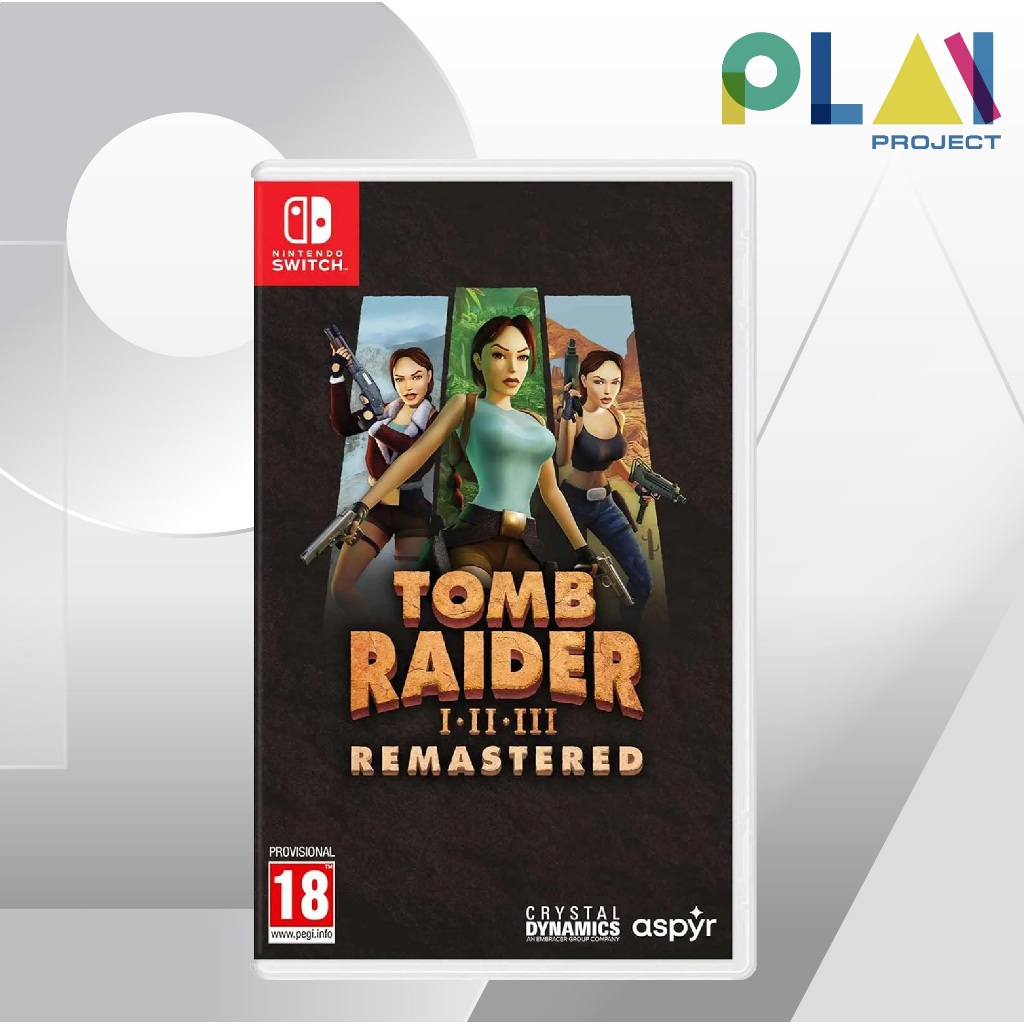 Nintendo Switch : Tomb Raider I-III Remastered [มือ1] [แผ่นเกมนินเทนโด้ switch]