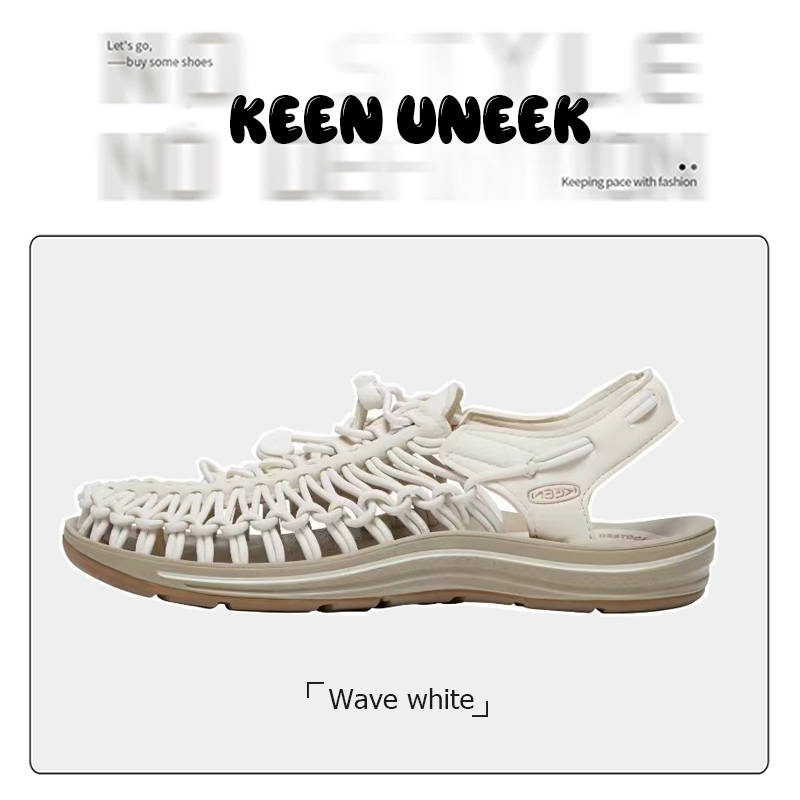 ของแท้💯 KEEN Uneek 1018698  Wave white รองเท้าแตะ