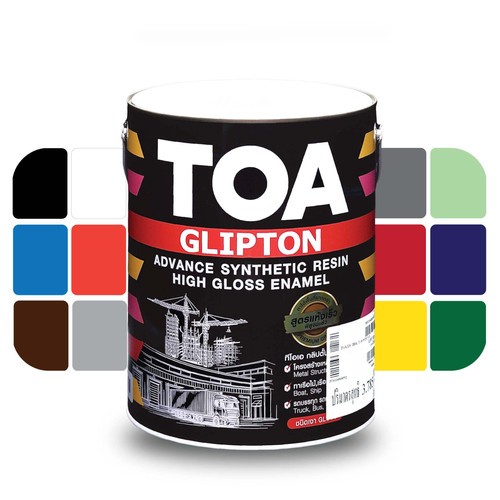 TOA Glipton Enamel สีน้ำมันทีโอเอ กลิปตั้น