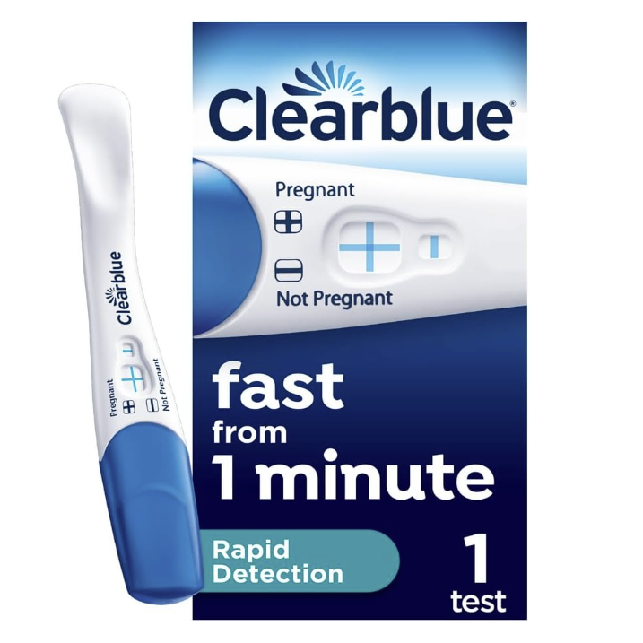 ชุดตรวจตั้งครรภ์ Clearblue Pregnancy Test Rapid Detection รู้ผลใน 1 นาที แบ่งขาย