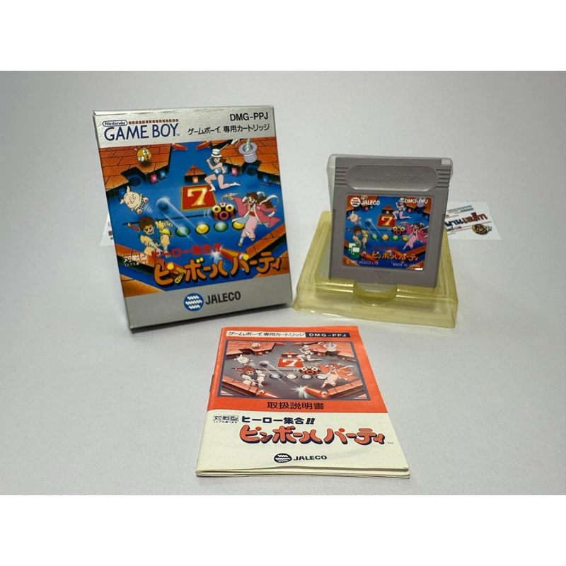 ตลับแท้ Game Boy(japan)(gb)  Hero Shuugou!! Pinball Party