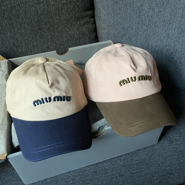 หมวกแก็ปมิวMlU เบสบอลงานปักตัวอักษร ทูโทน คอลเลคชั่นใหม่ล่าสุด พร้อมส่ง งานเทียบแท้1:1