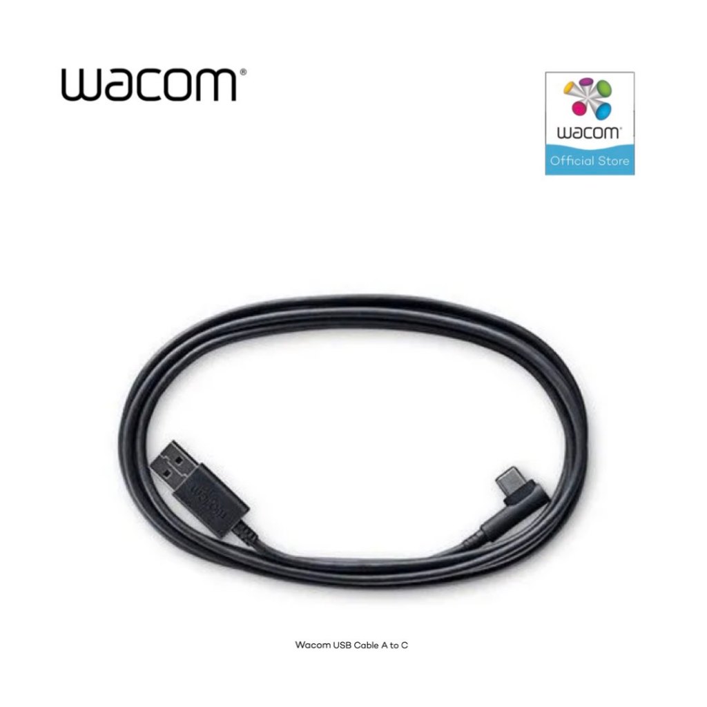 Wacom USB-A to USB-C cable (ACK42206) สายเคเบิล Wacom USB-A to USB-C