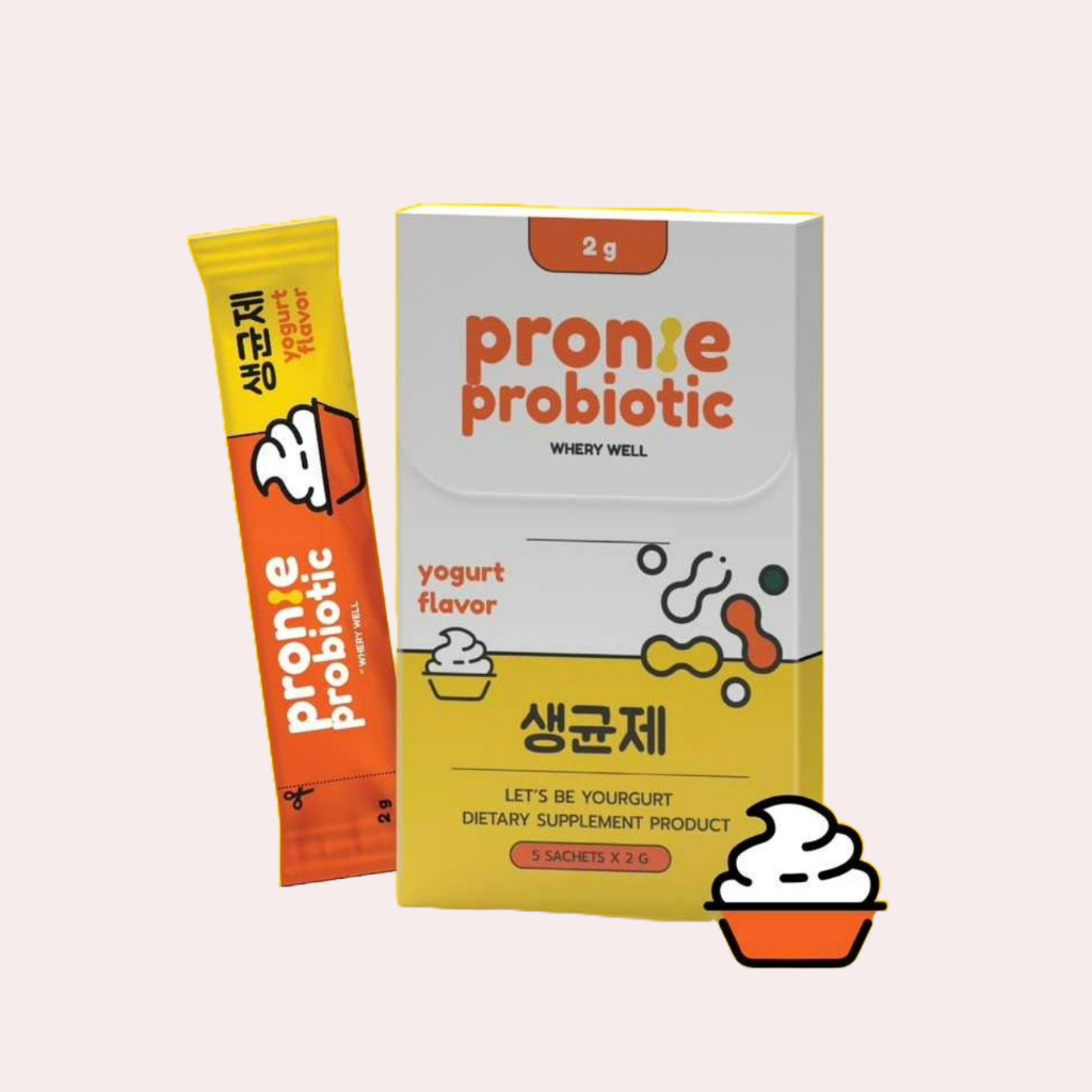 Pronie Probiotic Whery Well 1 กล่อง 5 ซอง ปริมาณ 2 กรัม