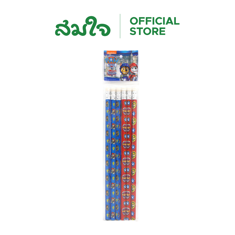 ดิลก ชุดดินสอ6แท่ง PW-021 คณะลาย