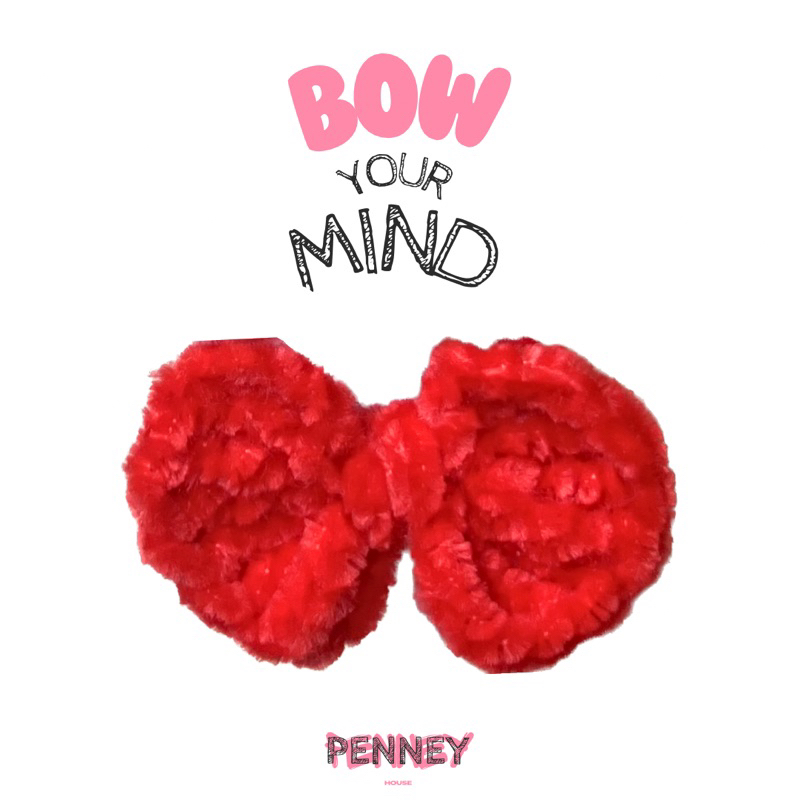 ที่เก็บสายชาร์จ/สายรัด รูปโบว์ collection “Bow your mind”