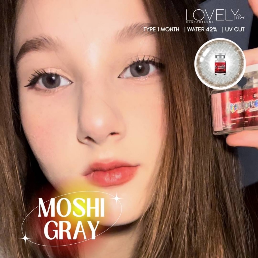 🔥 คอนแทคเลนส์ ✨ขนาดกลาง✨Moshi (Lovelylens)
