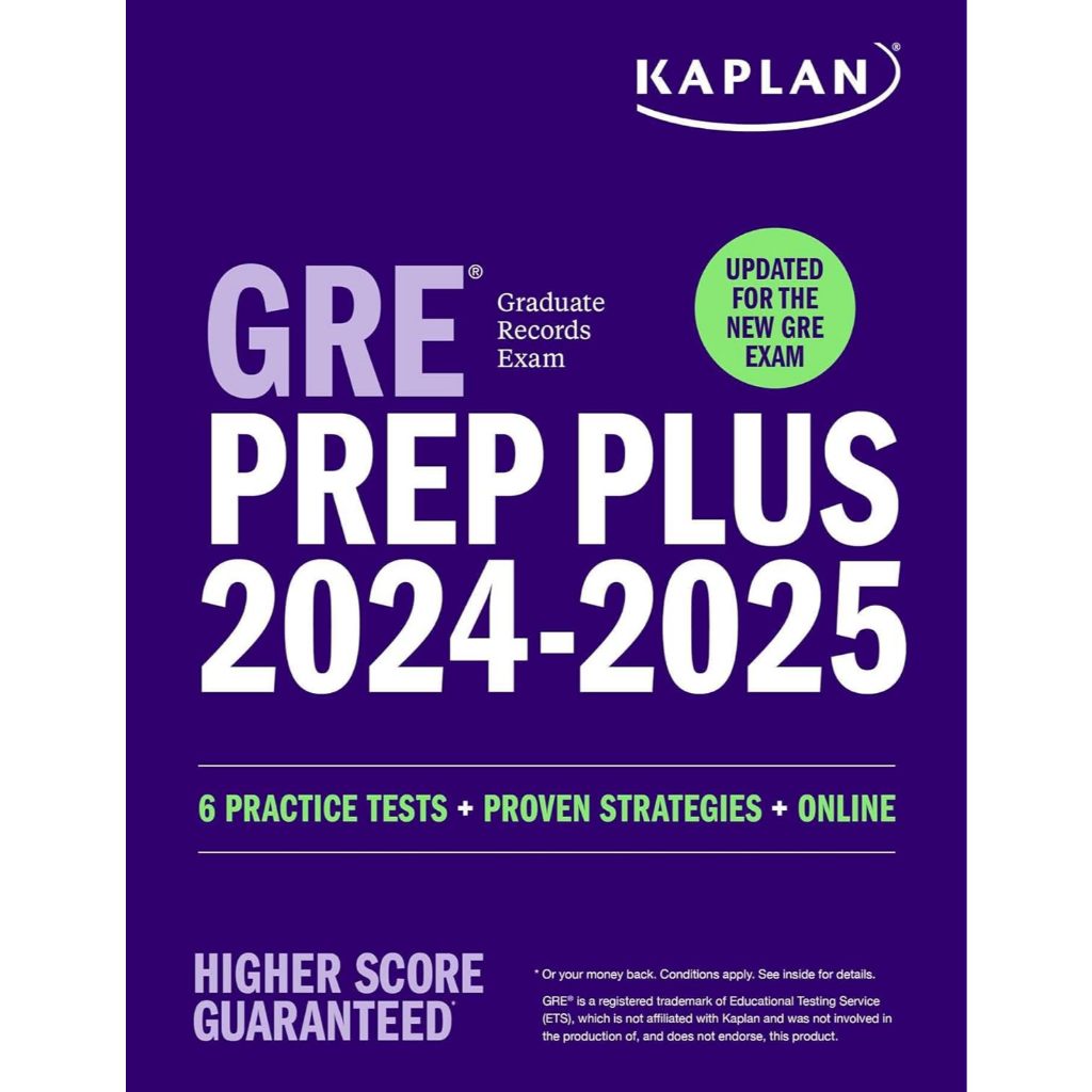 [Chulabook] หนังสือ GRE PREP PLUS 2024-2025: 6 PRACTICE TESTS + PROVEN STRATEGIES + ONLINE (UPD (9781506292380) c321