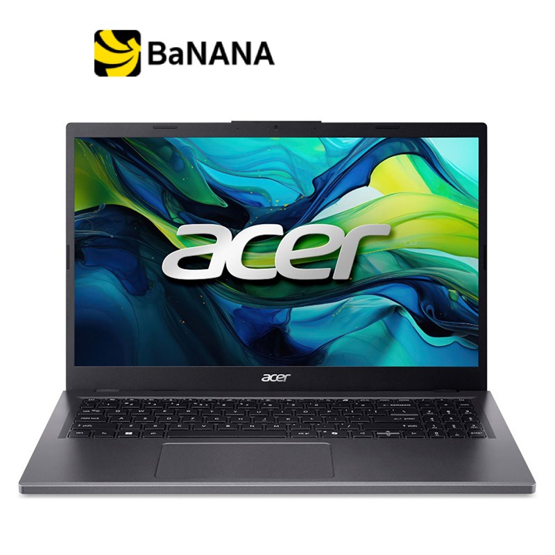 โน๊ตบุ๊ค Acer Aspire A15-41M-R3DU Steel Gray by Banana IT