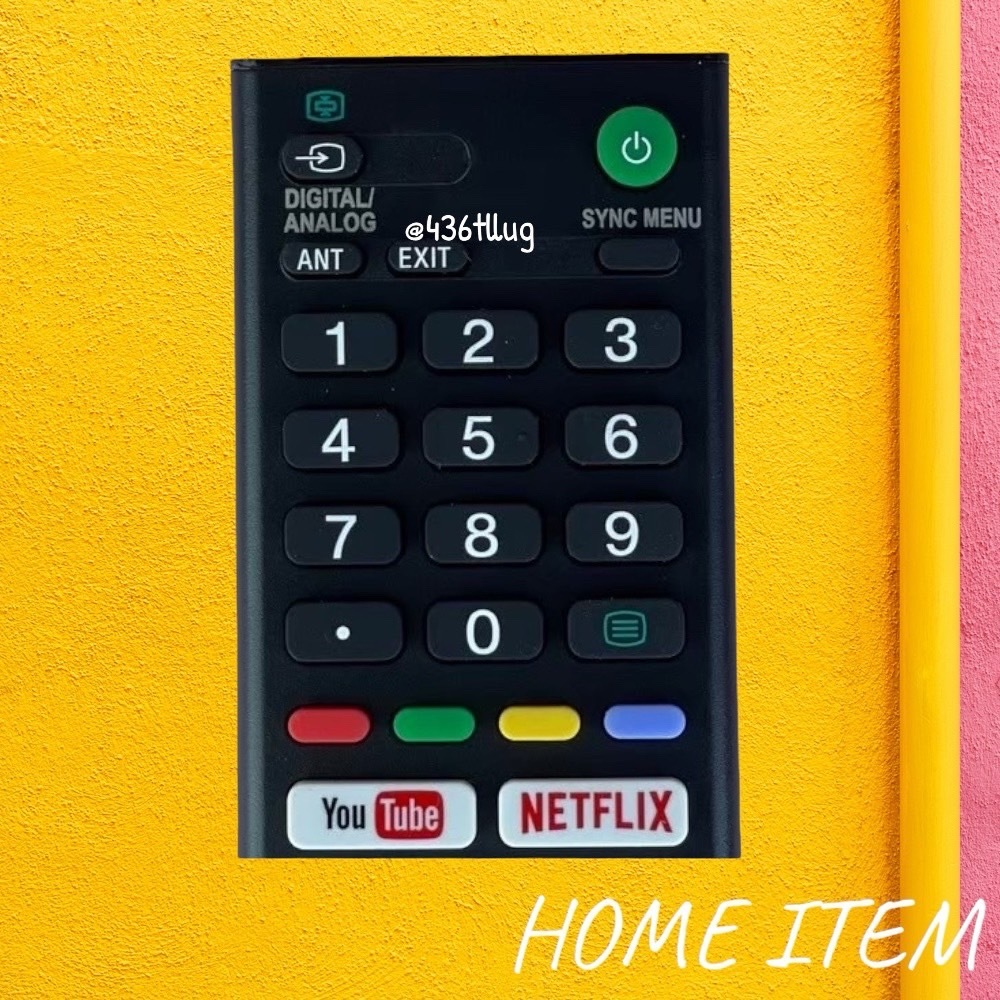 รีโมทรุ่น : โซนี่ Sony รหัส RMT-TX300P Youtube Netflix สินค้าพร้อมส่ง ราคา ถูกที่สุด ดีลบีเคเค แกลเลอรีภาพที่ 2