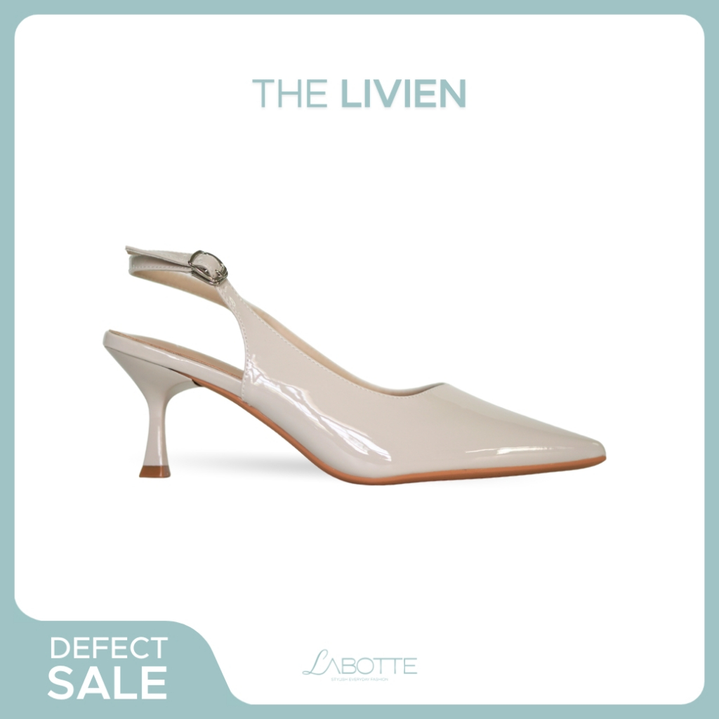 The Livien (Defect) - Labotte.bkk รองเท้าส้นสูง ส้นสูงหัวแหลม ส้นสูงรัดส้น (555-B)
