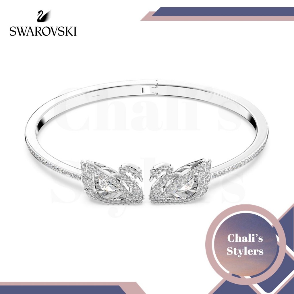กำไลข้อมือ Swarovski รุ่น Dancing Swan Bangle ( BW5520713 )