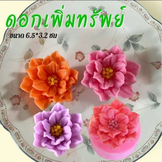 แม่พิมพ์ฟองดอง สำหรับทำขนม อาลัว สัมปันนี ขนมต่างๆ รูป ดอกเพิ่มทรัพย์