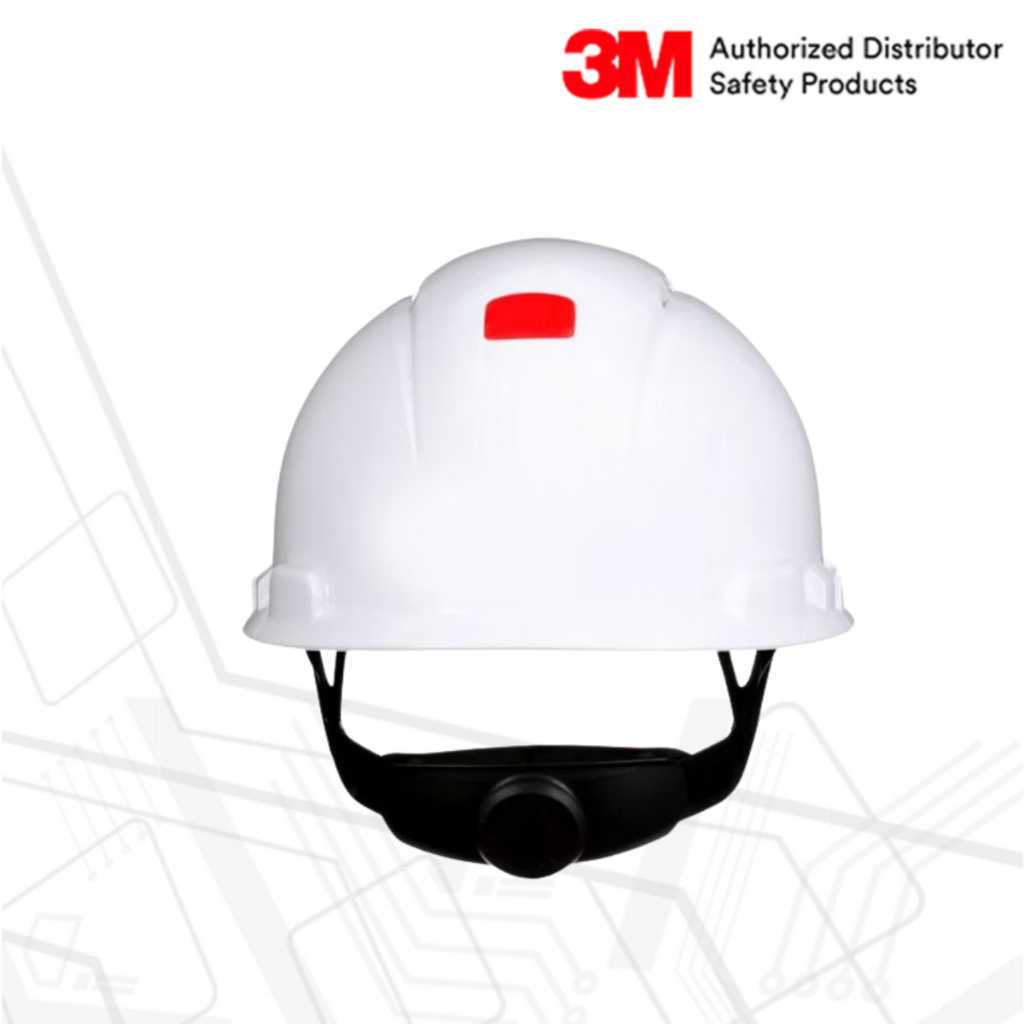 3M™ หมวกนิรภัย รุ่น H-701SFR-UV แบบปรับหมุน หมวกนิรภัยแบบไม่มีรู สีขาว (ไม่รวมสายรัดคางค่ะ)