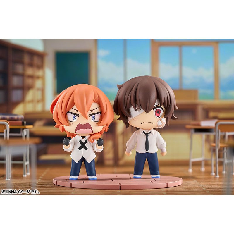 ( PRE-ORDER) Chibi Figure Bungo Stray Dogs Wan! Osamu Dazai & Chuya Nakahara 14 Year Old Ver. ของแท้
