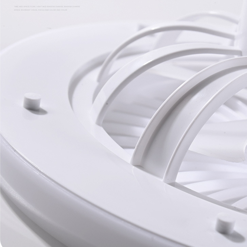 พร้อมรีโมทคอนโทรล โคมไฟพัดลม 3 ระดับ พร้อมหลอดไฟ โคมไฟมีรีโมทตบแ E27 30W LED สําหรับห้องนอน พัดลมติดเพดาน C0110