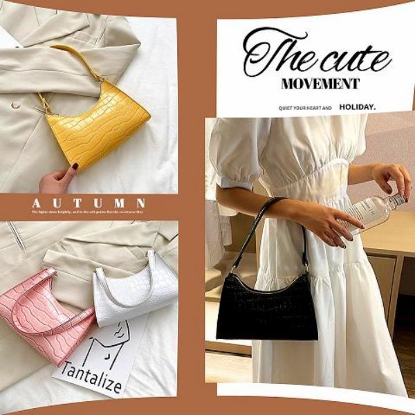 SUNDAY2020 รุ่นนี้ กระเป๋าเเฟชั่นเกาหลีเกาใจ ลายหนังจระเข้ มีหลายสีมากเวอร์ ทรงดีกะทัดรัด จุของได้กําลังดี สินค้าราคาถูก