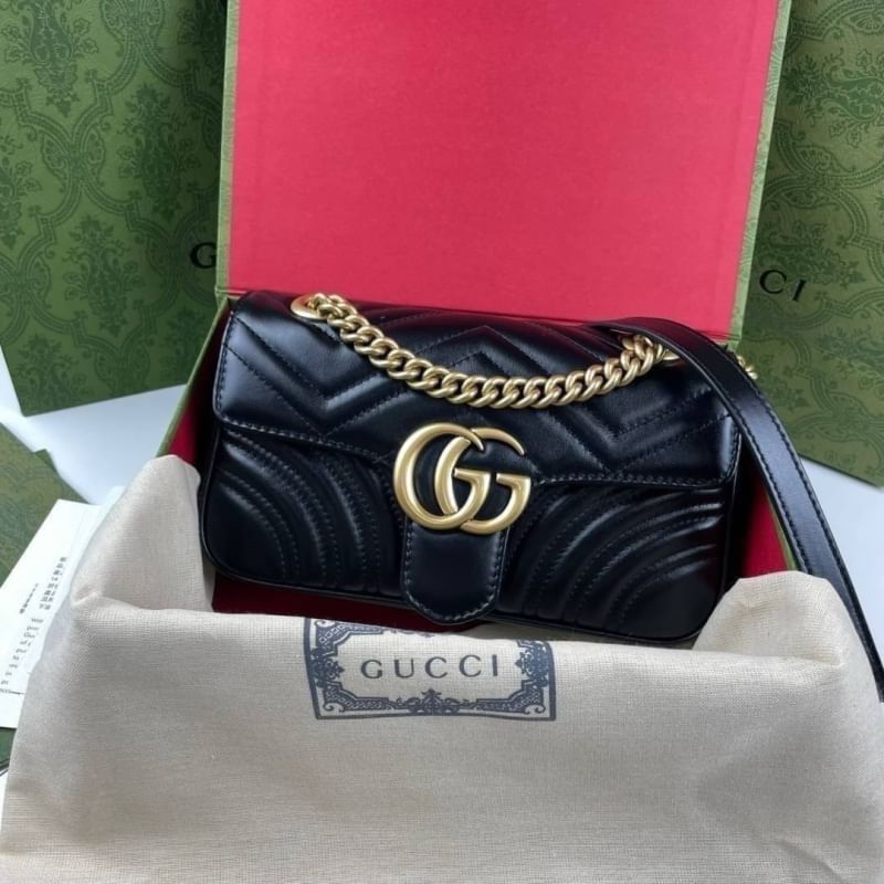 กระเป๋า Gucci Marmont mini Shoulder bag เทพ Vip *