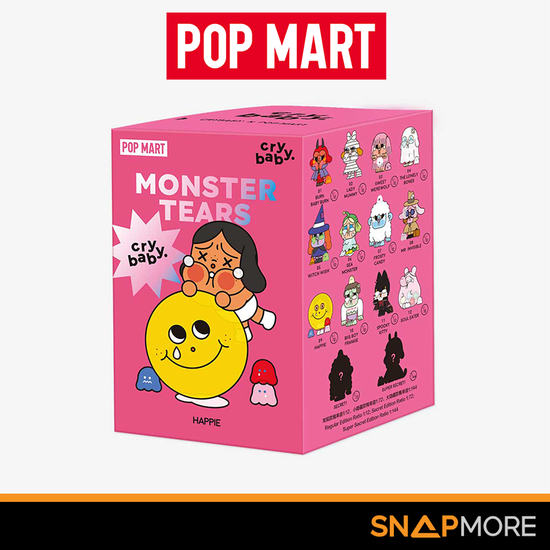 POP MART Crybaby Monsters Tears กล่องสุ่ม ลุ้น SECRET [POP MART]