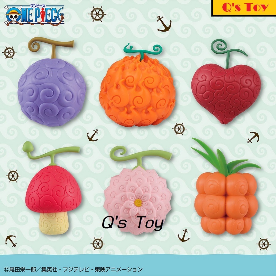 SET ผลไม้ปีศาจ [มือ 1] ของแท้ - 6 Kind of ONE PIECE DEVIL FRUIT COLLECTION FIGURE BEST SELECTION Ban