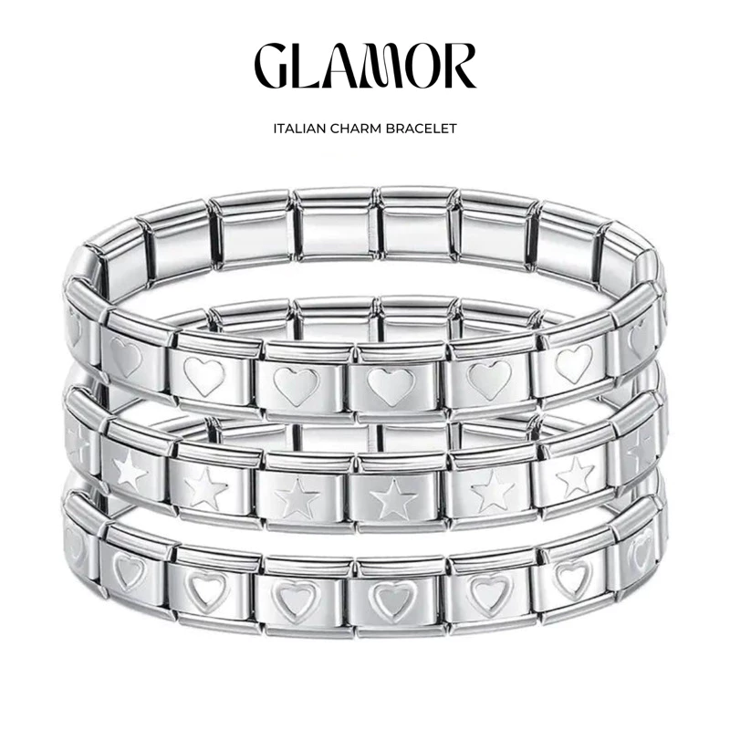 กำไล Italian charm bracelet