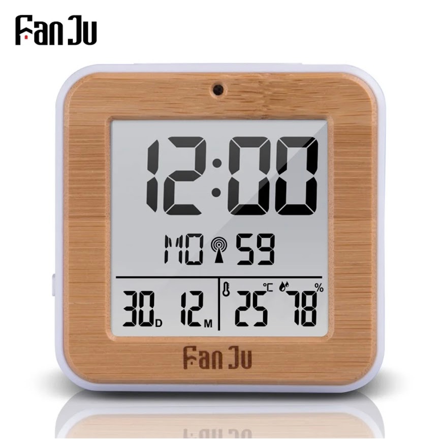 พร้อมส่ง FanJu FJ3533 นาฬิกาปลุกดิจิตอล LED อุณหภูมิความชื้น Dual ALARM Auto Backlight Snooze
