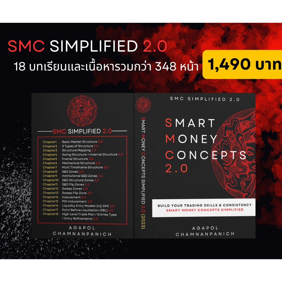 หนังสือ SMC 2.0 Smart Money Concepts Simplified (2023)