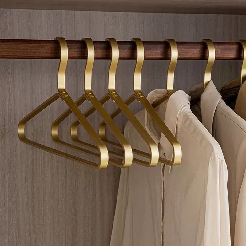 ไม้แขวนเสื้อ ไม้แขวนกางเกง อลูมิเนียมแบบหนา(ราคาต่อ 1 ชิ้น)