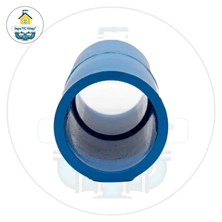 (10ตัว) ต่อตรง ขนาด 1/2 นิ้ว หรือ 4 หุน ใช้สวมท่อ PVC ฟ้า มาตรฐานทั่วไป พร้อมส่ง ราคาโรงงานโดยตรง ถูกที่สุด