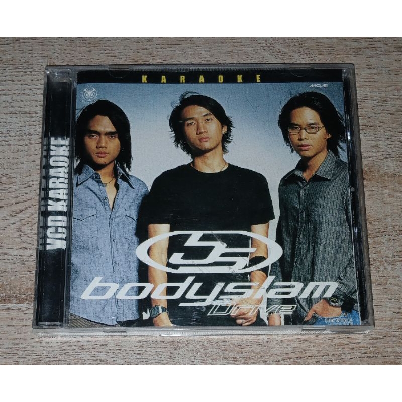Bodyslam บอดี้แสลม Body Slam วีซีดี VCD Karaoke Album Drive / Not CD ไม่ใช่ ซีดี