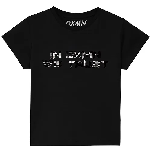 DXMN Clothing "IN DXMN WE TRUST" Baby tee