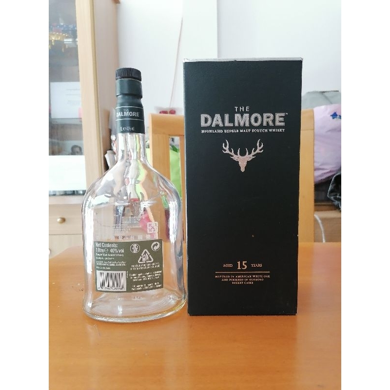 ชุดขวดเปล่า DALMORE 15 ปี ขนาดลิตร สวย ใหม่ สำหรับนักสะสม
