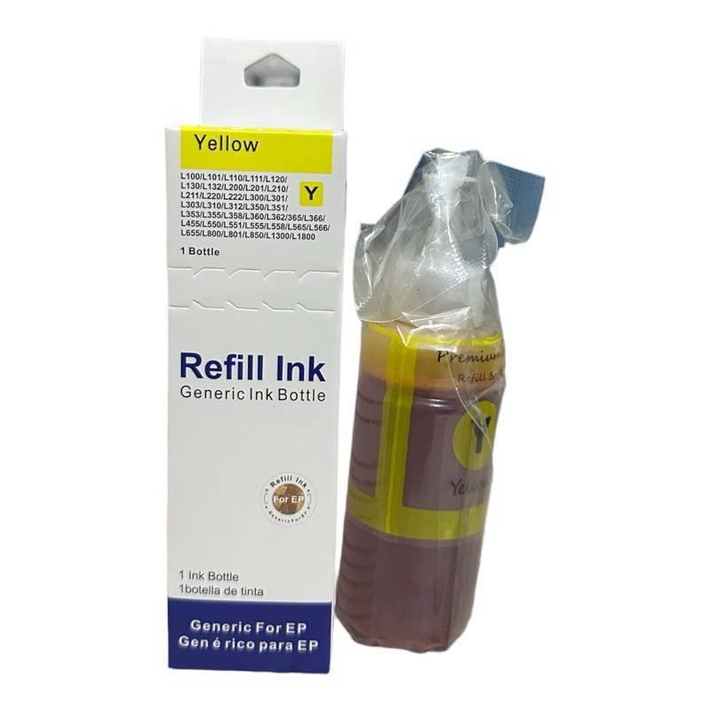 หมึกเติม Epson  L100, L110, L120, L200, L210,L220, L300,L310, L350 4 สี (พรีเมี่ยม - รูปที่ 3