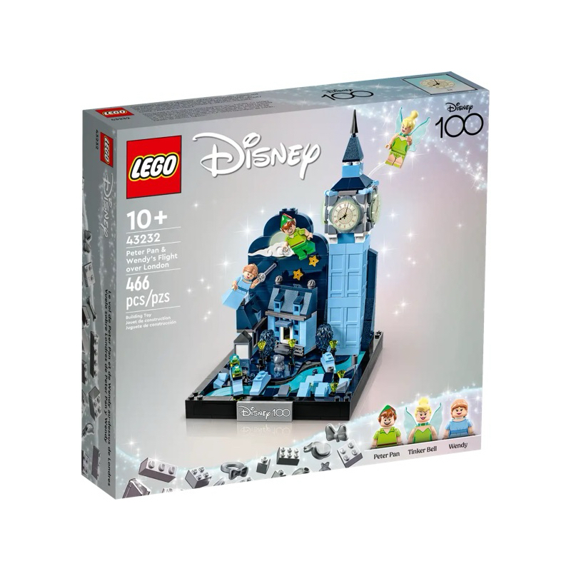 (ของแท้) Lego 43232 Peter Pan & Wendy's Flight over London