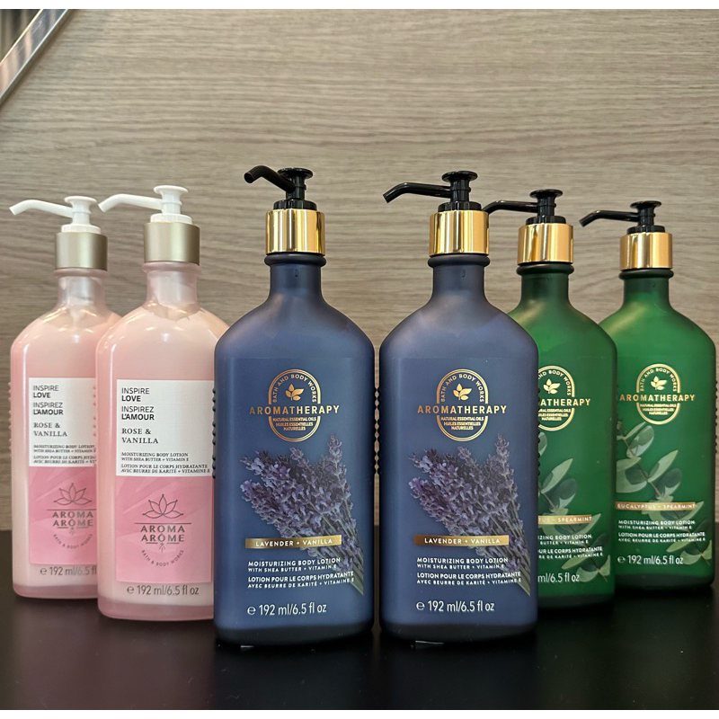 แท้ Shopไทย Bath and body works Aromatherapy Body Lotion ขวดใหญ่ พร้อมส่ง