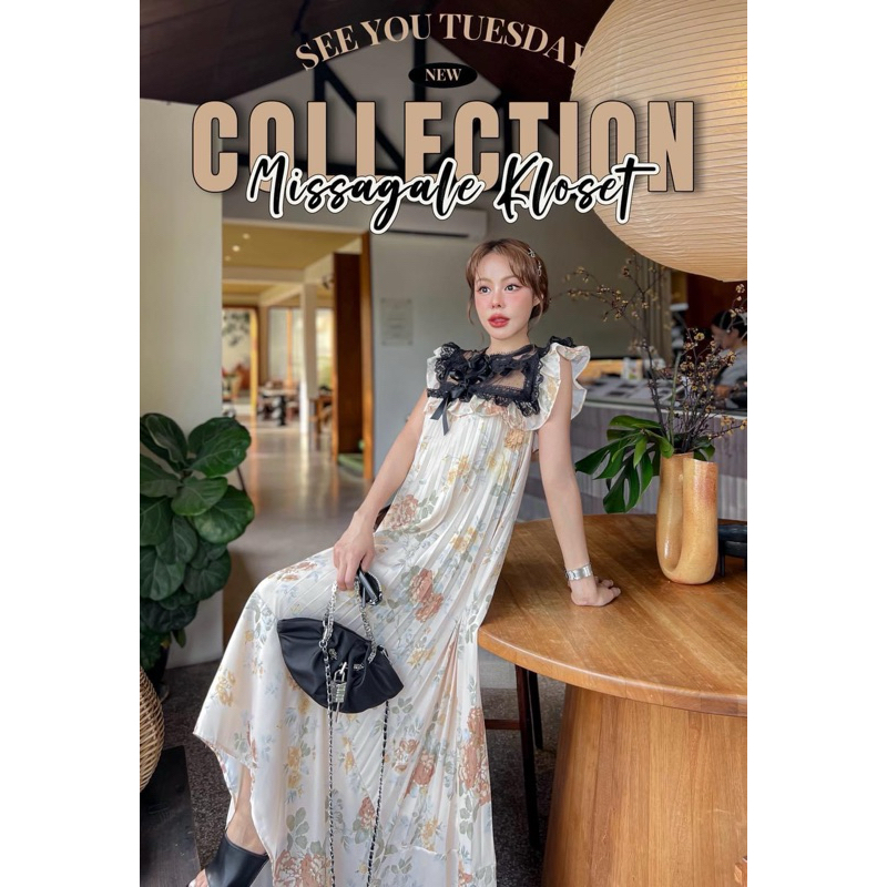 ชุดเดรสเกาหลี Missagale kloset