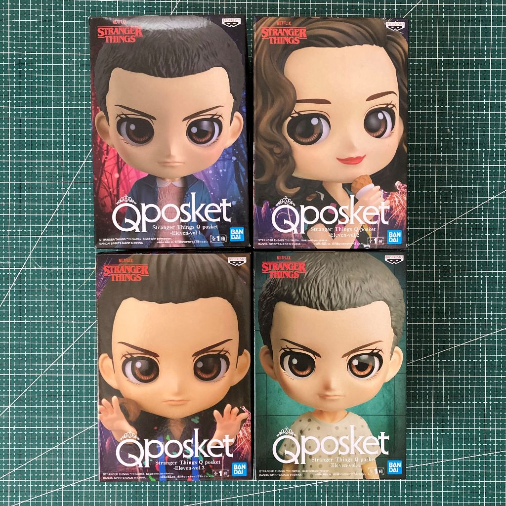 (พร้อมส่ง+ของแท้ มือ1) Q POSKET FIGURE: STRANGER THINGS - Eleven Vol.1-4