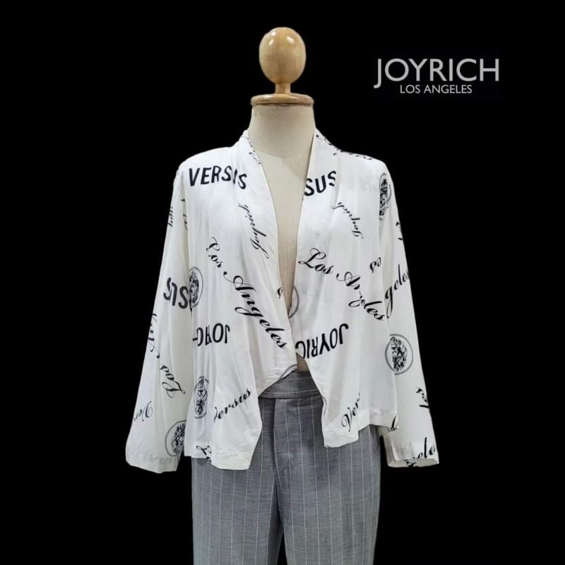 Joyrich Open Front Cropped Cardigan