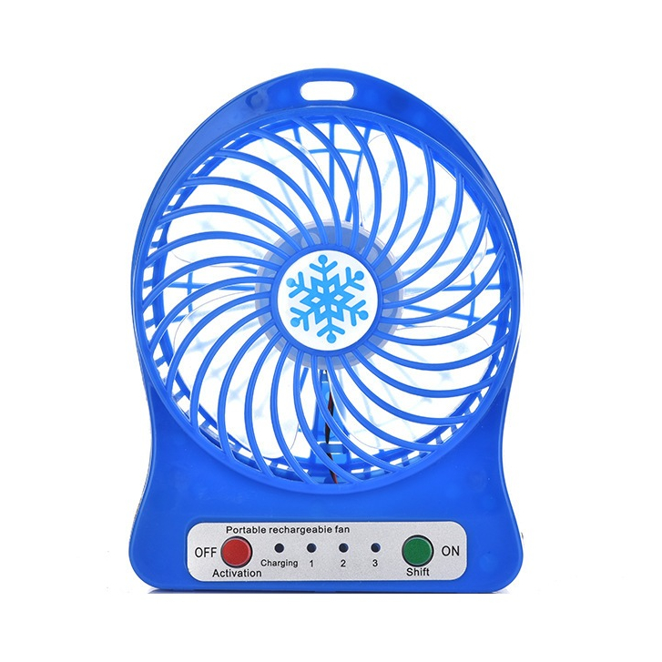 พัดลมมือถือ พัดลมมินิน้อง พัดลม พัดลมตั้งโต๊ะ พัดลมพกพา ปรับความเร็ว 3 พับเก็บได้ Mini Desk Fan