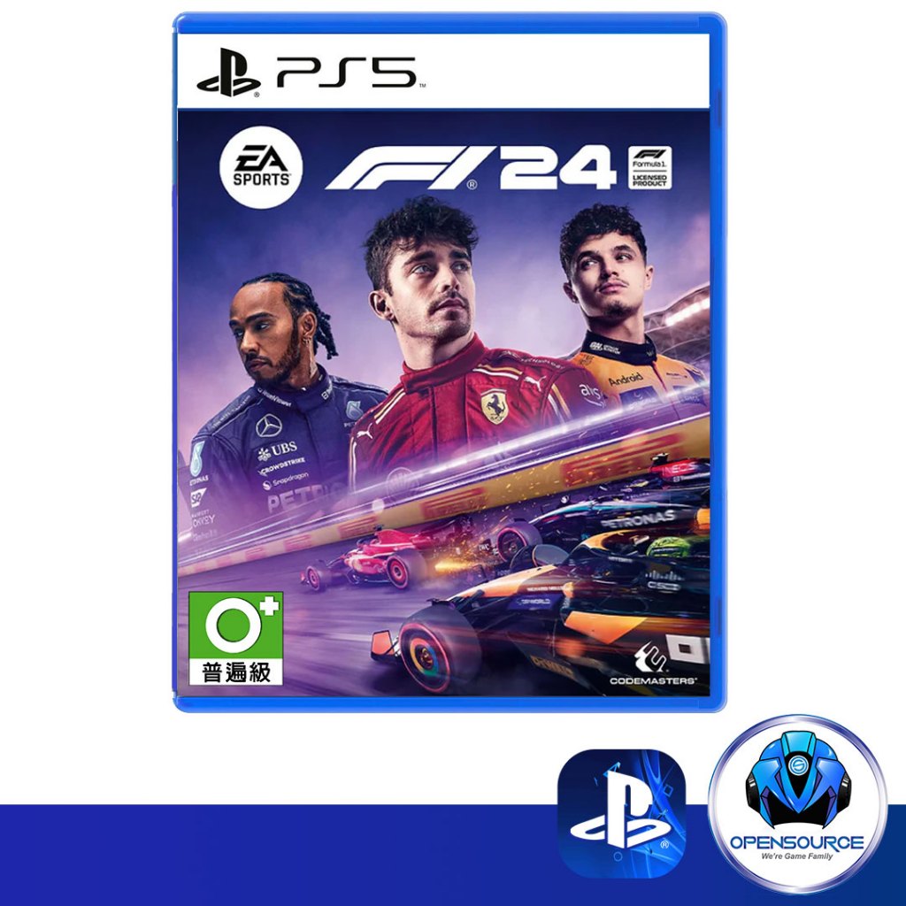 [พร้อมส่ง]Playstation: F124 F12024 F1 24 Fornula 1 Game (ASIA EN/CH/JP) - PS5