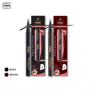 Mee Brightly Sharp Eyeliner ปากกาเขียนขอบตาแบบลิควิด
